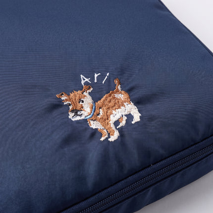 Small Compression Packing Cube - Ink Blue | Complimentary Personalisation