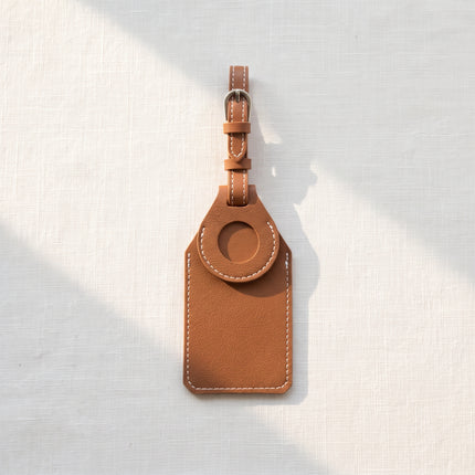 Caveri AirTag luggage tag in Brown